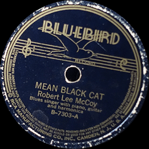 Mean Black Cat