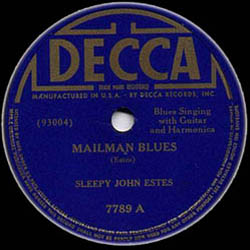 Mailman Blues