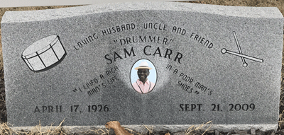 Sam Carr Grave